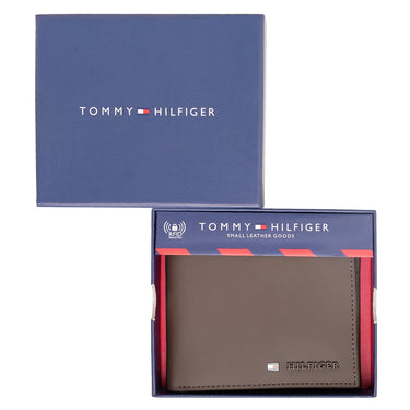 Tommy Hilfiger Grevena Men's Global Coin Wallet Brown