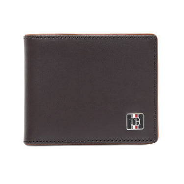 Tommy Hilfiger Anatoli Men'S Global Coin Wallet Brown
