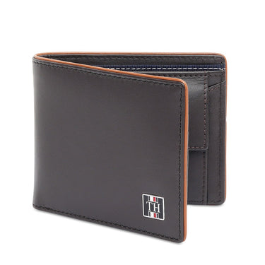 Tommy Hilfiger Anatoli Men'S Global Coin Wallet Brown