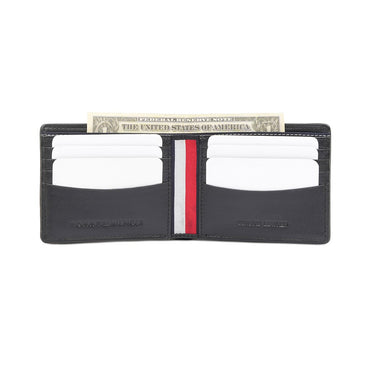 Tommy Hilfiger Anatoli Men'S Slimfold Wallet Black
