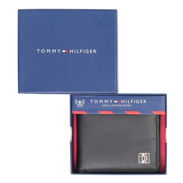 Tommy Hilfiger Anatoli Men'S Slimfold Wallet Black