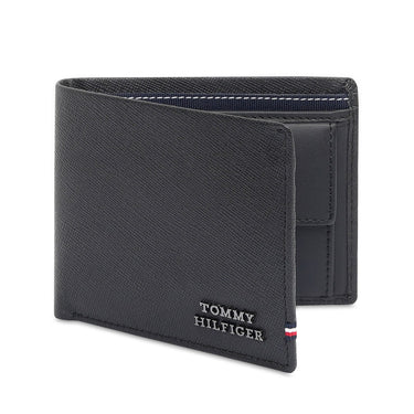 Tommy Hilfiger Keratea Men'S Global Coin Wallet Black