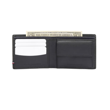 Tommy Hilfiger Keratea Men'S Global Coin Wallet Black
