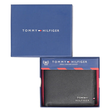 Tommy Hilfiger Keratea Men'S Global Coin Wallet Black