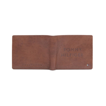 Tommy Hilfiger Thasos Men'S Global Coin Wallet Brown