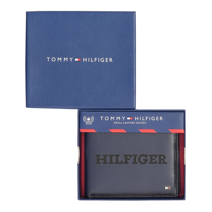 Tommy Hilfiger Zaros Men's Passcase Wallet Navy