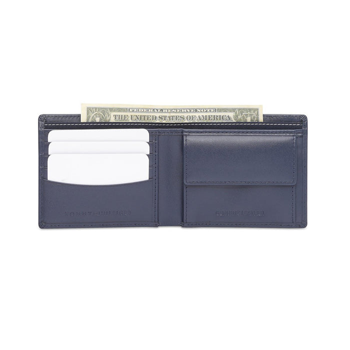 Tommy Hilfiger Zaros Men's Global Coin Wallet Navy