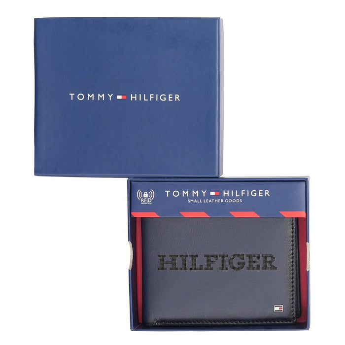 Tommy Hilfiger Zaros Men's Global Coin Wallet Navy