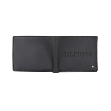 Tommy Hilfiger Zaros Men'S Global Coin Wallet Black
