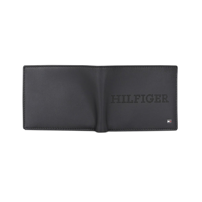 Tommy Hilfiger Zaros Men'S Global Coin Wallet Black