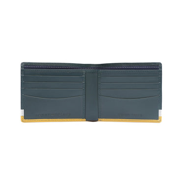 Tommy Hilfiger Samos Men'S Slimfold Wallet Green+White