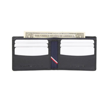 Tommy Hilfiger Clova Men'S Slimfold Wallet Black