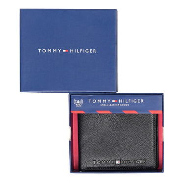 Tommy Hilfiger Clova Men'S Slimfold Wallet Black