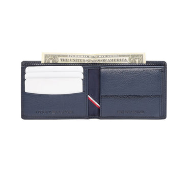Tommy Hilfiger Clova Men'S Global Coin Wallet Navy