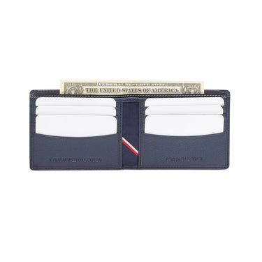 Tommy Hilfiger Clova Men'S Slimfold Wallet Navy