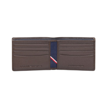 Tommy Hilfiger Clova Men'S Slimfold Wallet Brown