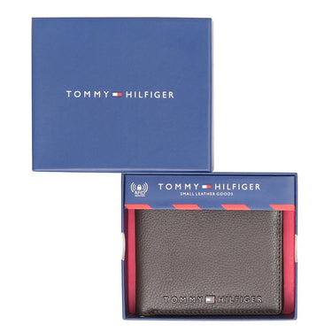 Tommy Hilfiger Clova Men'S Slimfold Wallet Brown