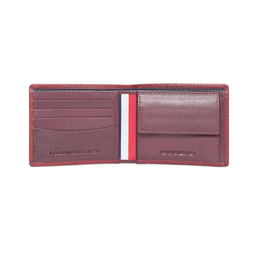 Tommy Hilfiger Orkney Men's Global Coin Wallet Wine