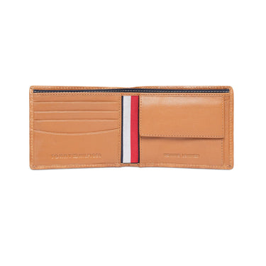 Tommy Hilfiger Orkney Men's Global Coin Wallet Tan