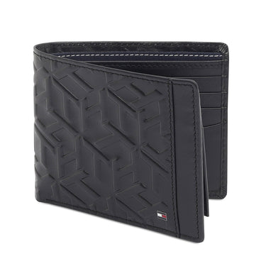 Tommy Hilfiger Knoydart Men'S Passcase Wallet Black