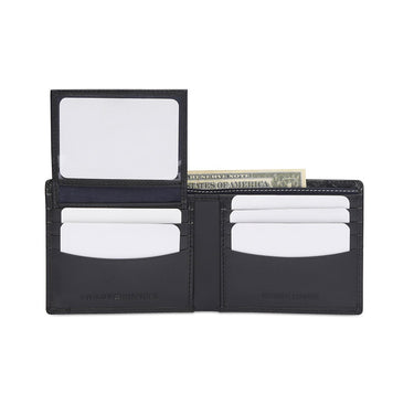 Tommy Hilfiger Knoydart Men'S Passcase Wallet Black
