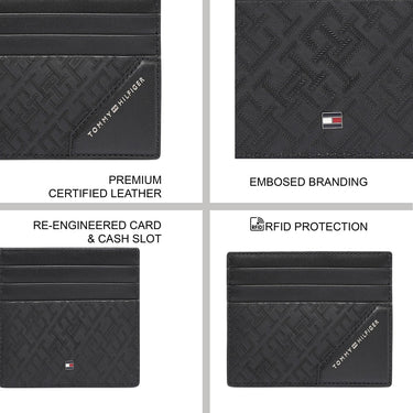 Tommy Hilfiger Glenfinn Mens Card Holder Black