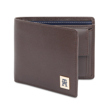 Tommy Hilfiger Perthshire Men'S Global Coin Wallet Brown