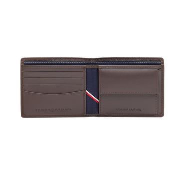 Tommy Hilfiger Perthshire Men'S Global Coin Wallet Brown