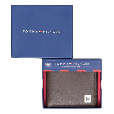 Tommy Hilfiger Perthshire Men'S Global Coin Wallet Brown