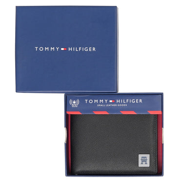 Tommy Hilfiger Perthshire Men'S Passcase Wallet Black