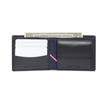 Tommy Hilfiger Perthshire Mens Global Coin Wallet Black