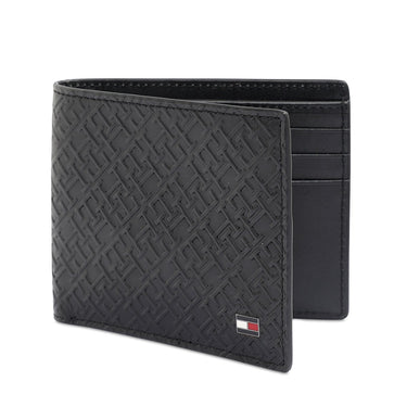 Tommy Hilfiger Greywalls Mens Slimfold Wallet Black