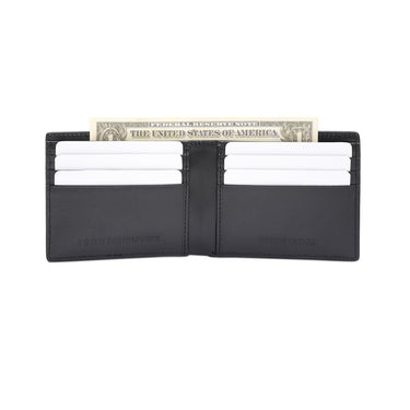 Tommy Hilfiger Greywalls Mens Slimfold Wallet Black