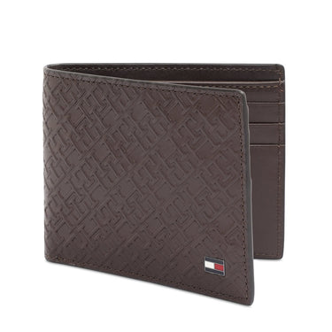 Tommy Hilfiger Greywalls Mens Slimfold Wallet Brown