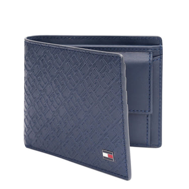 Tommy Hilfiger Greywalls Men's Global Coin Wallet Navy
