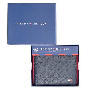 Tommy Hilfiger Greywalls Men's Global Coin Wallet Navy