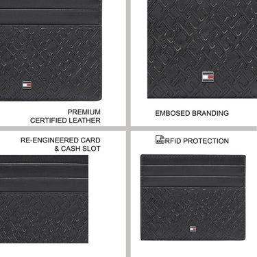 Tommy Hilfiger Inver Mens Card Holder Black