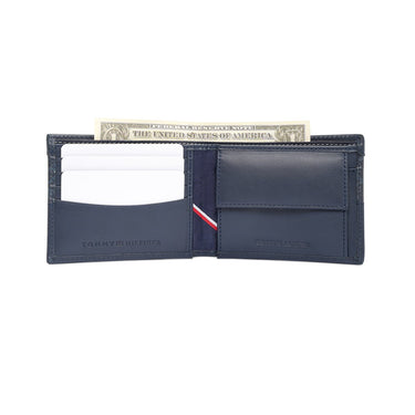 Tommy Hilfiger Greywalls Mens Slimfold Wallet Brown