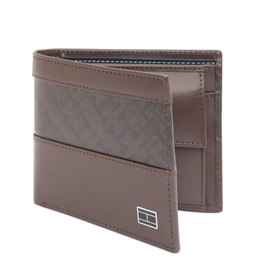 Tommy Hilfiger Machrie Men's Global Coin Wallet Brown