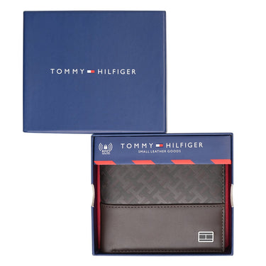 Tommy Hilfiger Machrie Men's Global Coin Wallet Brown