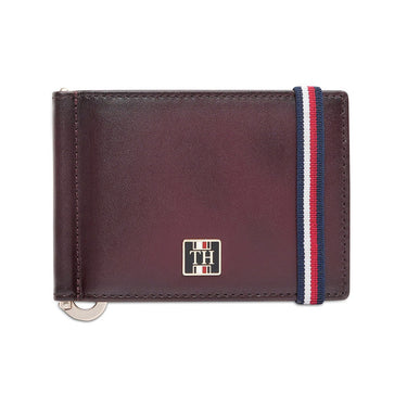 Tommy Hilfiger Rannoch Men'S Moneyclip Wine