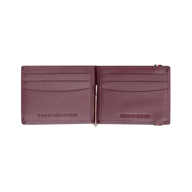 Tommy Hilfiger Rannoch Men'S Moneyclip Wine