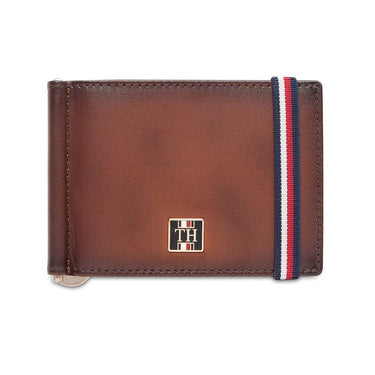 Tommy Hilfiger Rannoch Men'S Moneyclip Tan