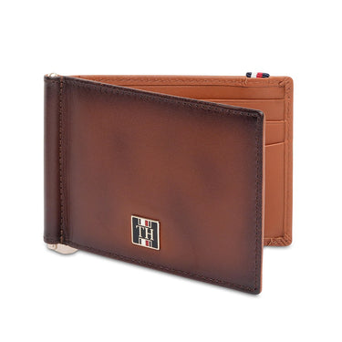 Tommy Hilfiger Rannoch Men'S Moneyclip Tan