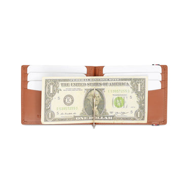 Tommy Hilfiger Rannoch Men'S Moneyclip Tan