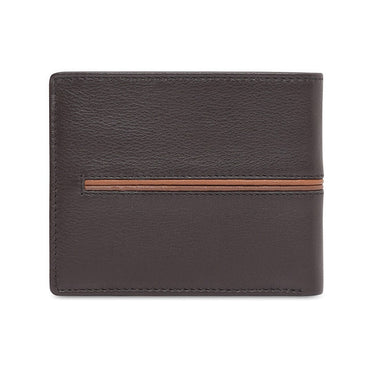 Tommy Hilfiger Glasgow Men'S Global Coin Wallet Brown