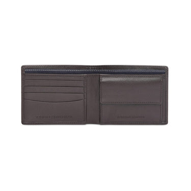 Tommy Hilfiger Glasgow Men'S Global Coin Wallet Brown