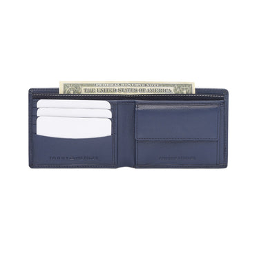 Tommy Hilfiger Glasgow Men'S Global Coin Wallet Navy