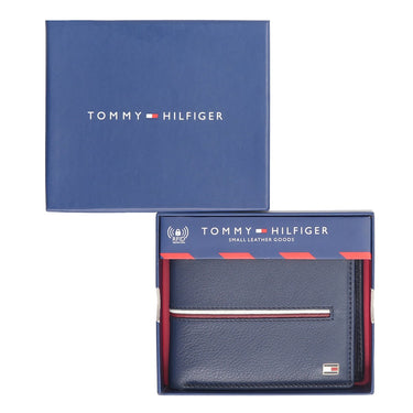Tommy Hilfiger Glasgow Men'S Global Coin Wallet Navy