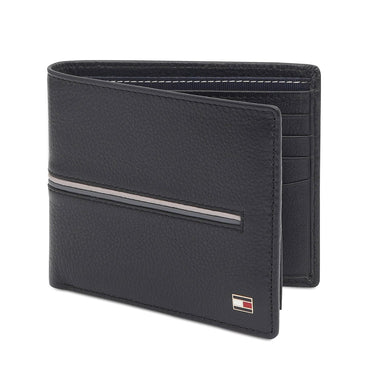 Tommy Hilfiger Glasgow Men'S Passcase Wallet Black